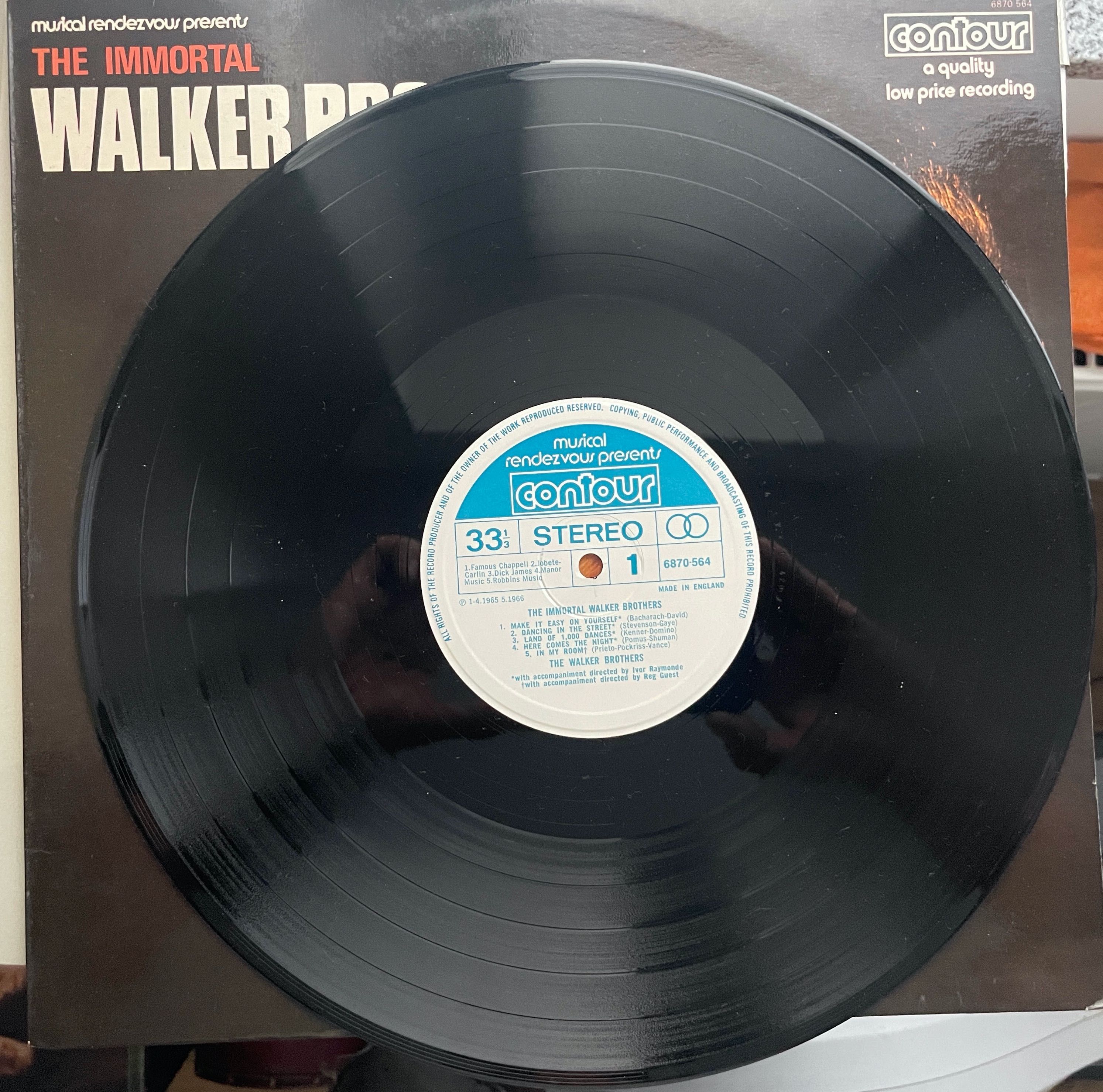 The Immortal Walker Brothers  LP