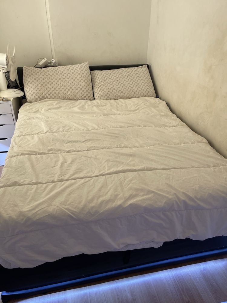 Pack Cama + colchão 140x190cm
