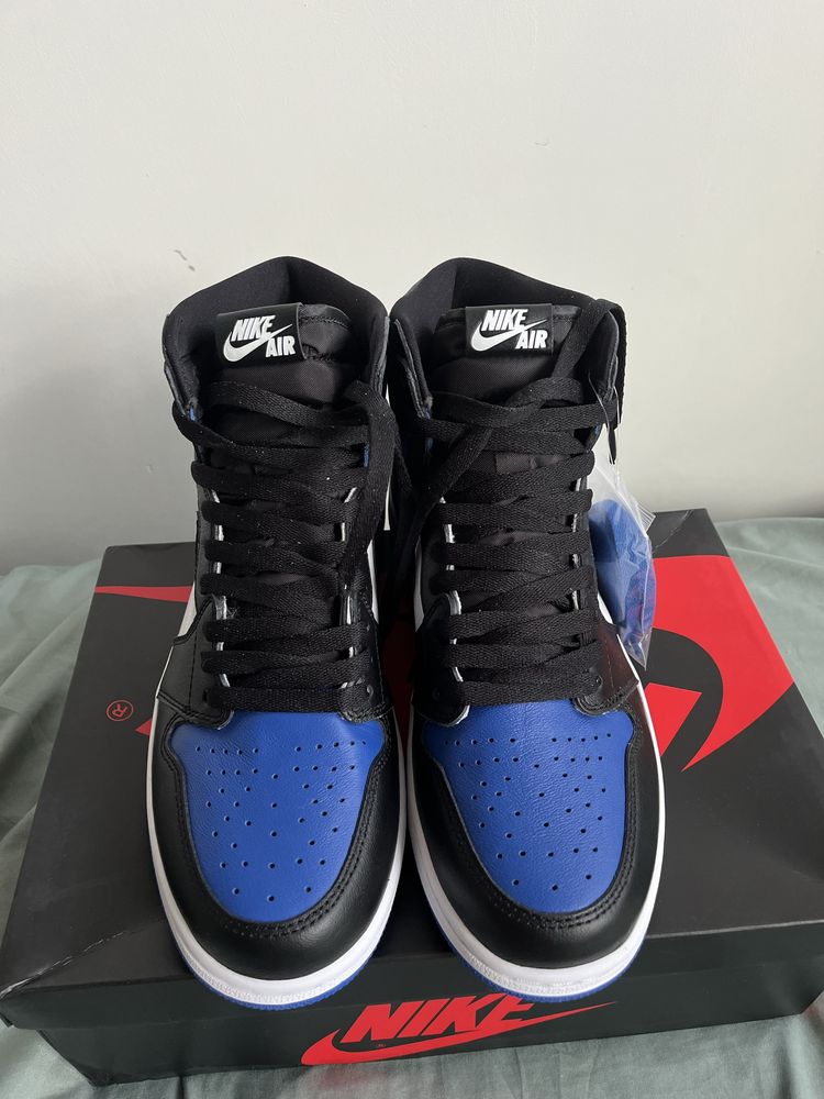 Nike air jordan 1 royal toe rozmiar 45 29cm y2k trapstar drill adidas