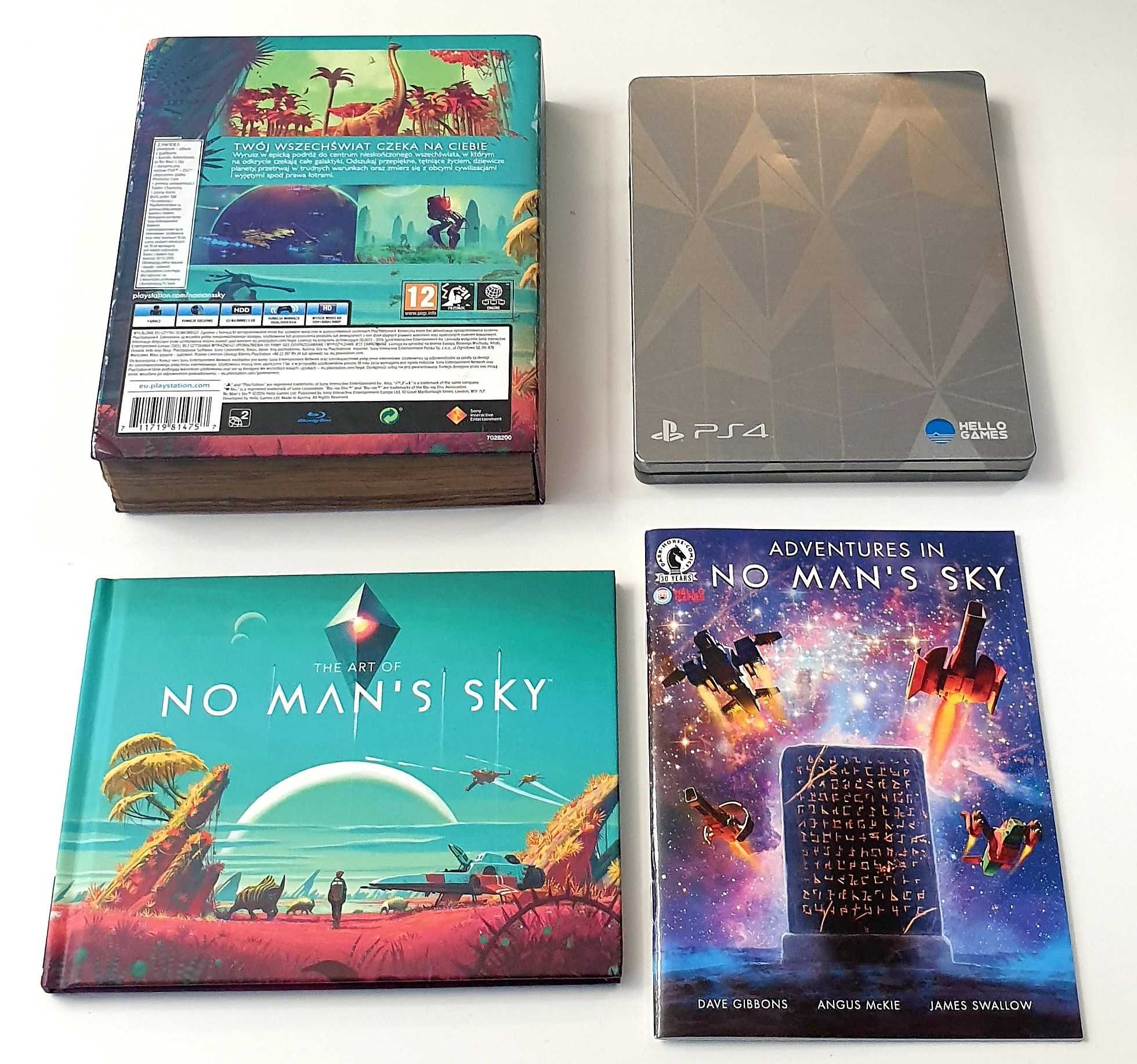 Gra No Man's Sky Limited Edition Steelbook Edycja Limitowana PL PS4