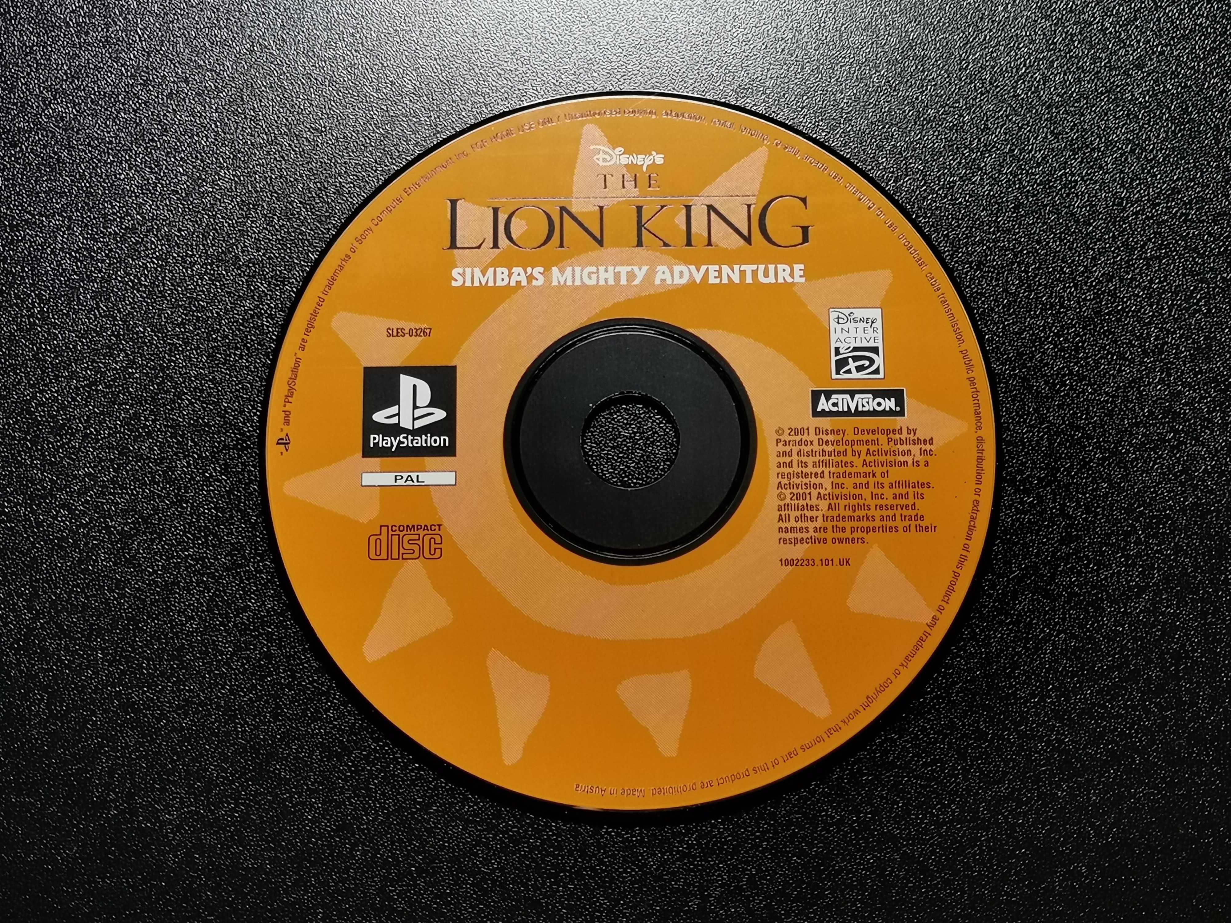 PlayStation Disney's The Lion King: Simba's Mighty Adventure