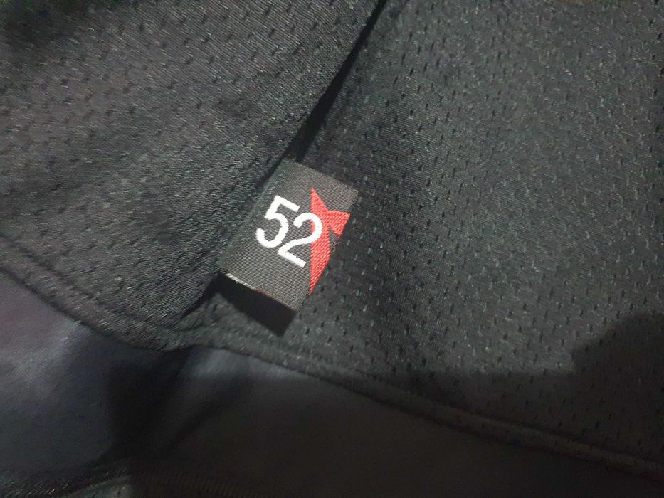 Casaco motard em pele Dainese tamanho L-52