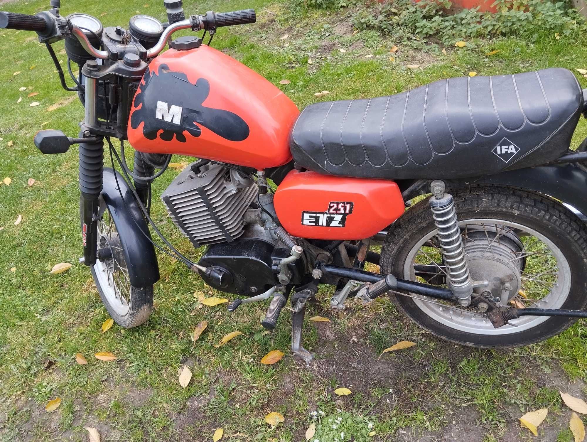 MZ ETZ 251 II właściciel