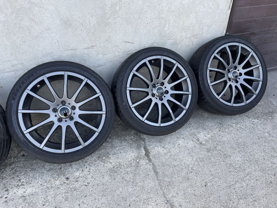 (55)Koła, Felgi 5x112 18” Grafitowe, Audi, Volkswagen, Mercedes