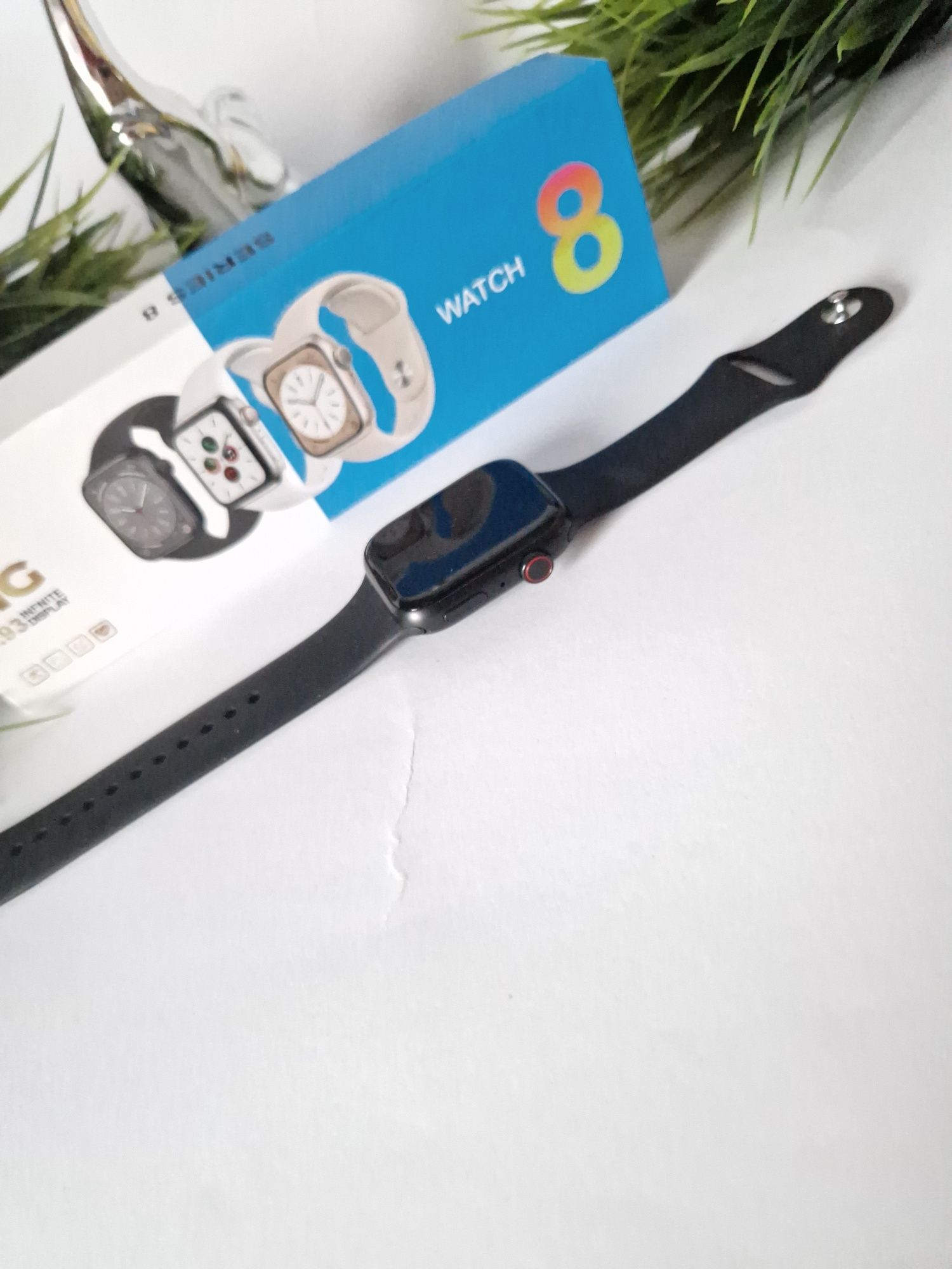 Smartwatch s8+max czarny