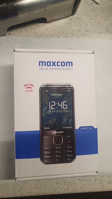 Telefon Maxcom MM334 nowy, nieotwierane pudełko