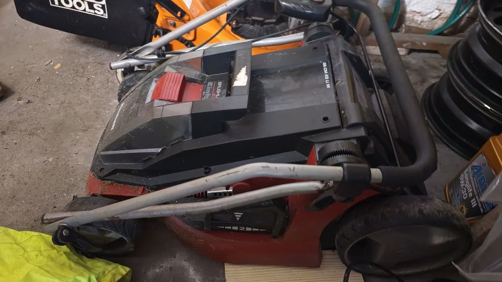 Kosiarka Einhell na 2x power x change ge-cm 43