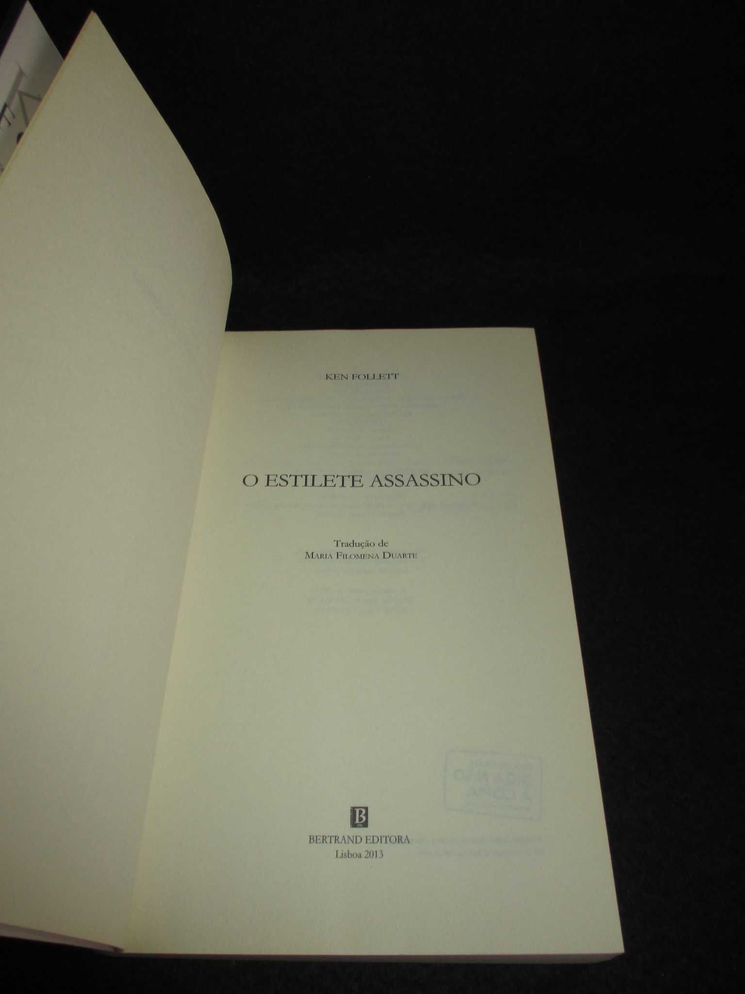 Livro O Estilete Assassino Ken Follett Bertrand