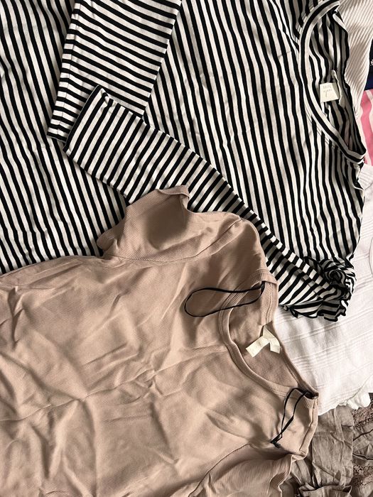 Bluzki ciążowe M H&M bardzo dobry stan koszulki tshirty