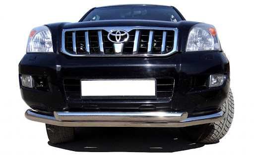 Кенгурятник Toyota LC Prado 120 пороги защита бампера дуги коври