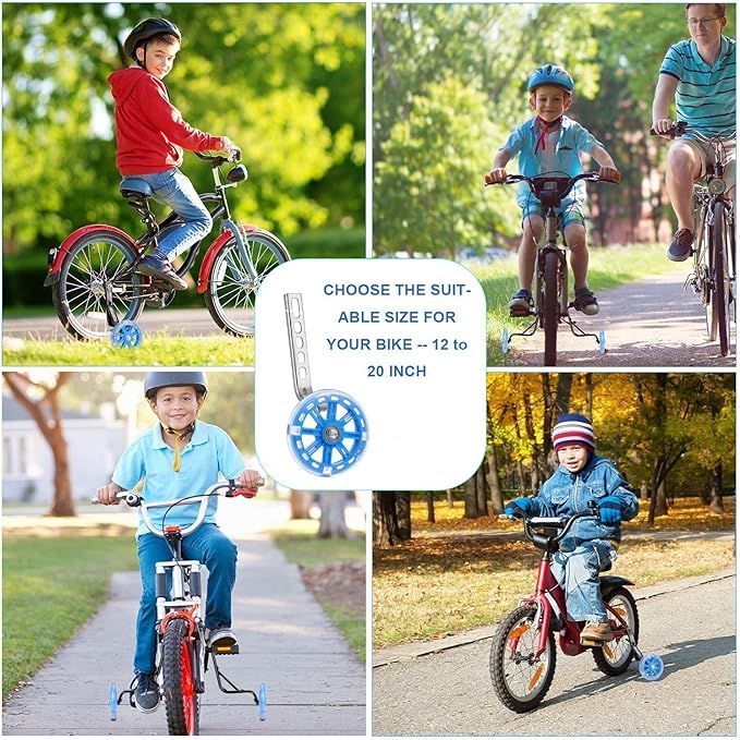 2 szt uniwersalne kółka treningowe do rowerów dziecięcych