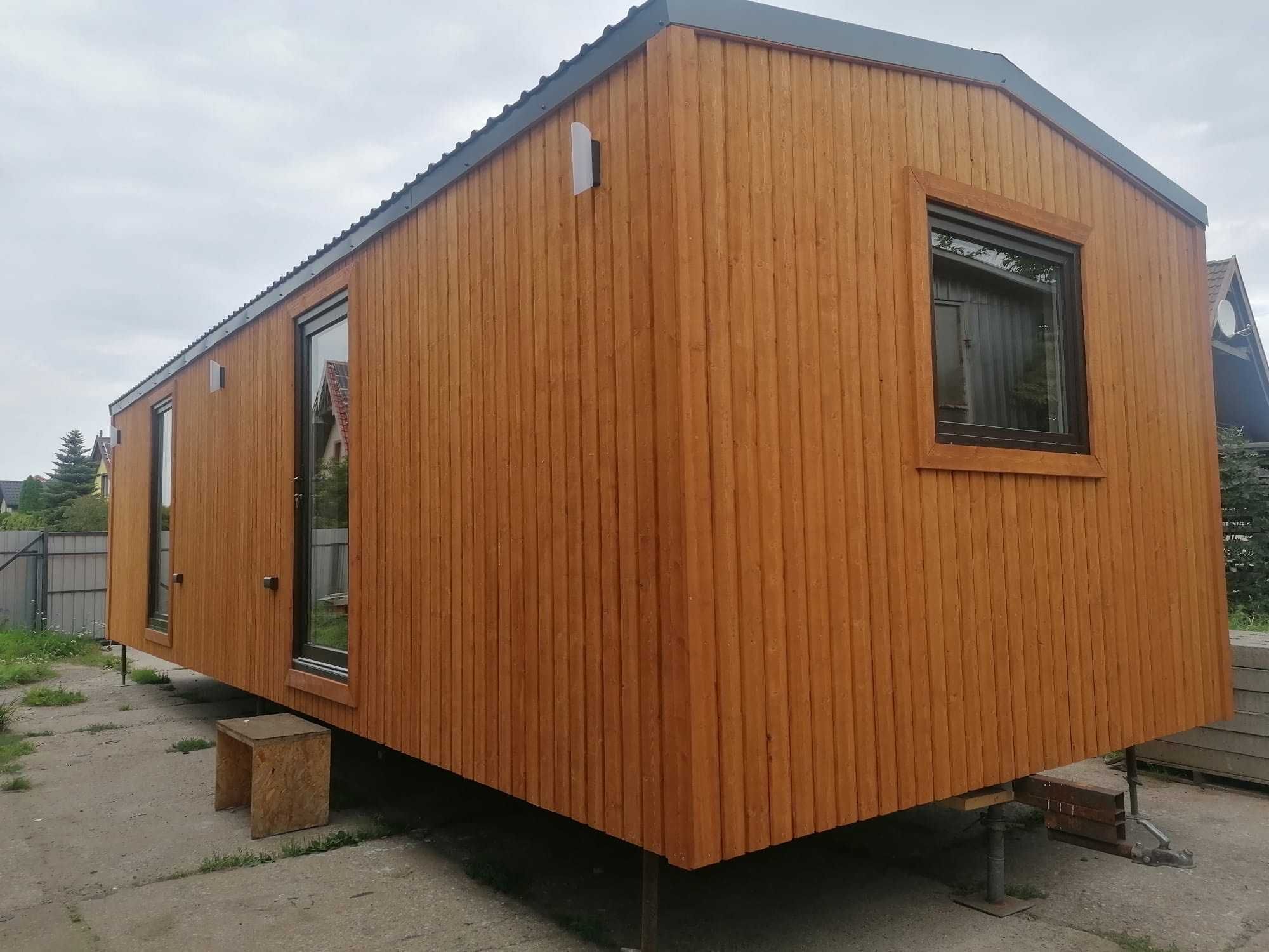 Domek mobilny - letniskowy/całoroczny 35m (bez pozwolenia)