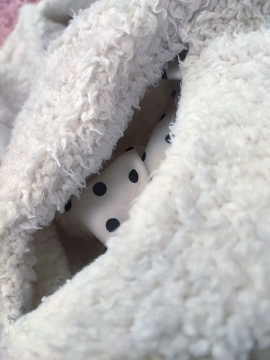 Пижама, Кигуруми взрослый, белый, бу, тедди мех, фирменный.