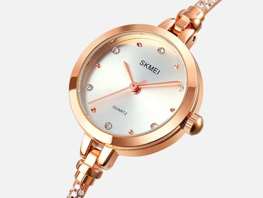 Skmei 1805 Fashion – Damski Zegarek Analogowy, Różowy Pasek ttst1138