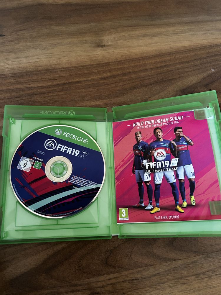 Диск XBOX ONE fifa19