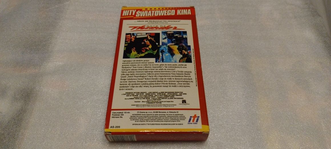 Kaseta wideo VHS Szybki Jak Błyskawica