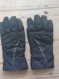 Luvas pretas de mota marca Bering, de inverno,  usadas