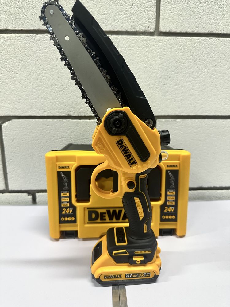 Акумуляторна міні пила dewalt dcm 160n змазка цепка