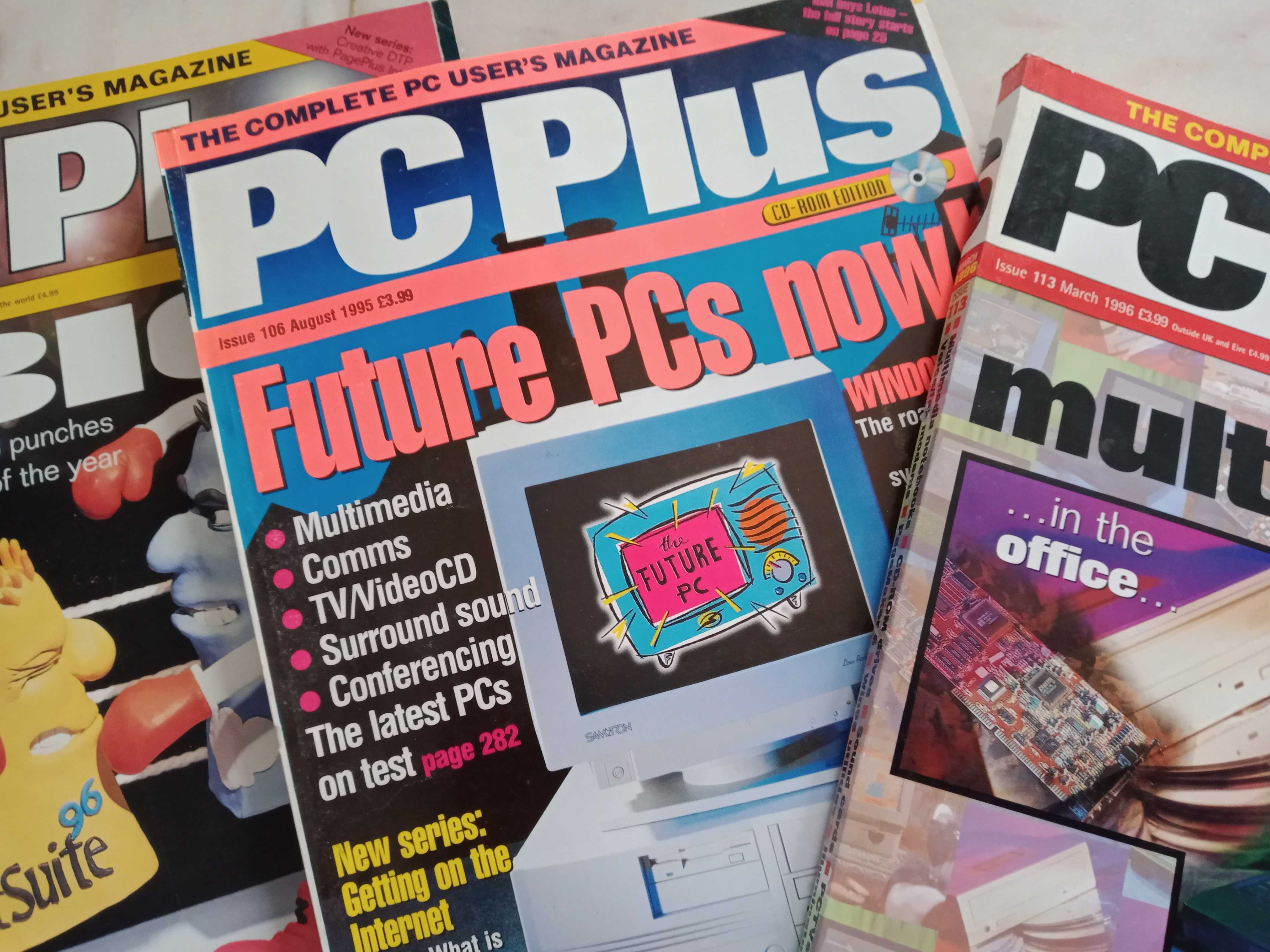 Revistas PC PLUS - Informática - Publicações inglesas