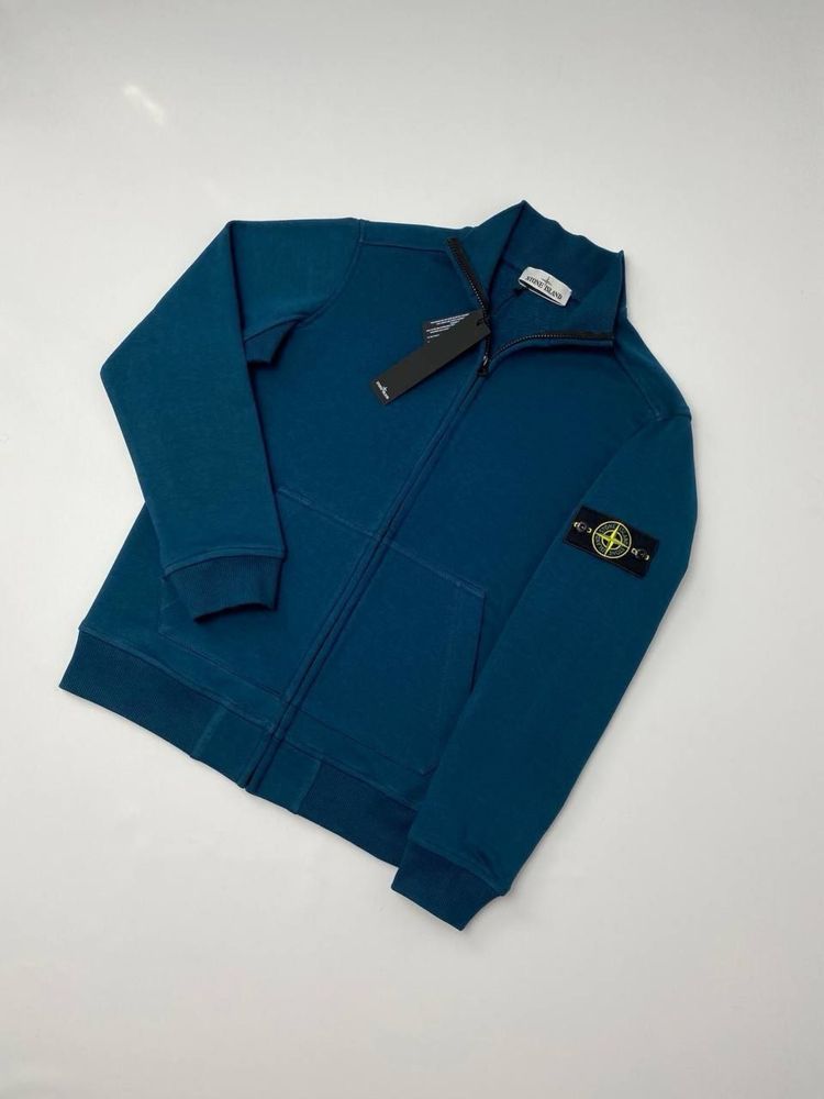 Спортивна кофта олімпійка Stone Island на блискавці Стон Айленд Стонік