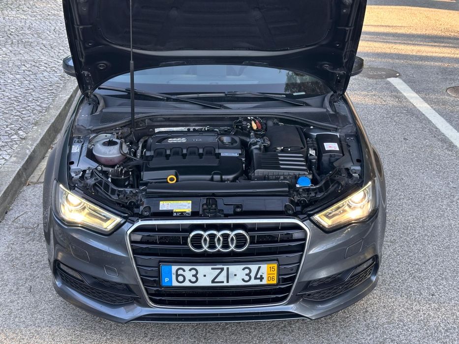 Audi A3 Limousine Sline 1.6 TDI S-tronic Full Extras Bem Estimado 2015