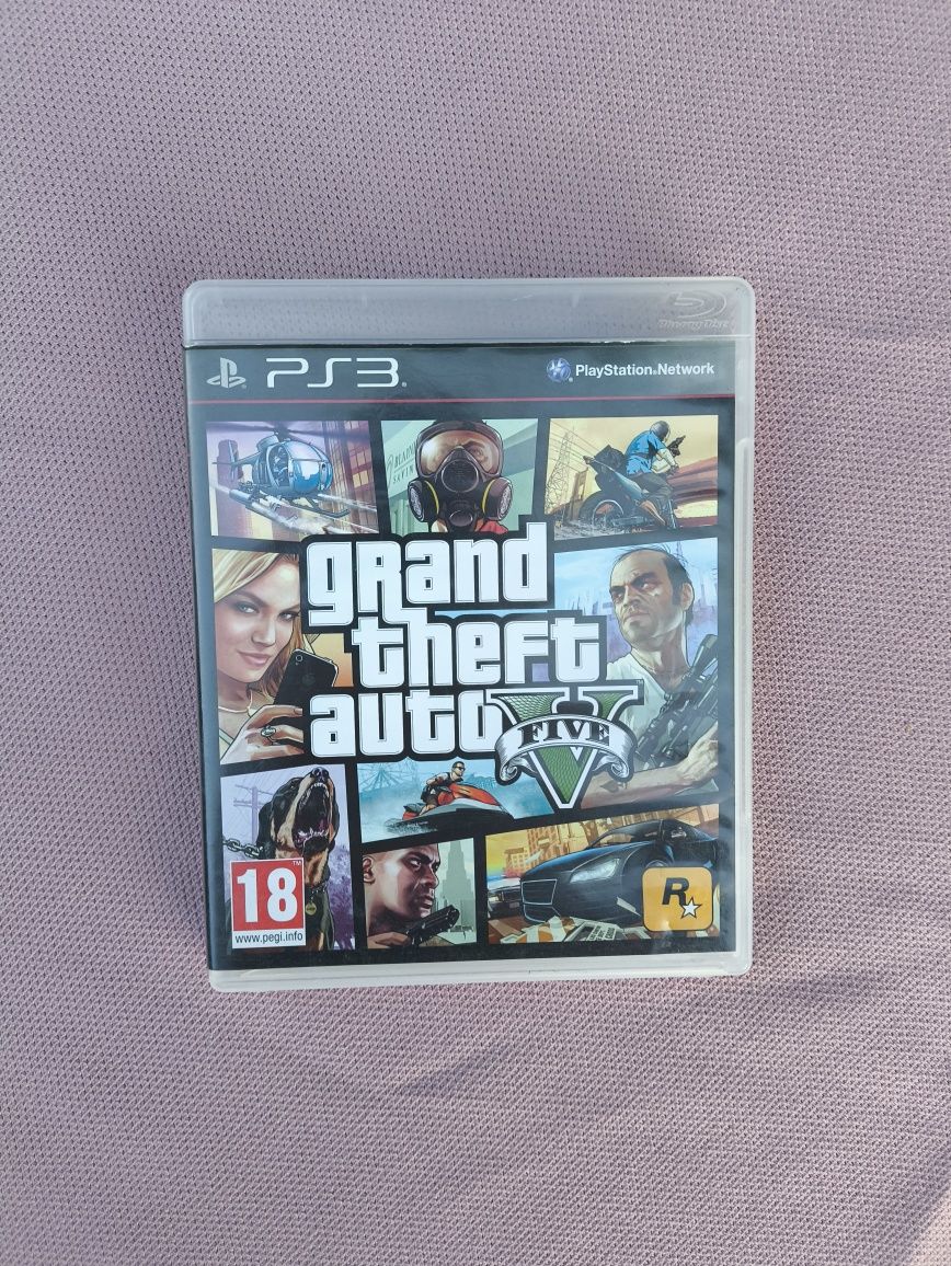 GTA 5 grand theft auto 5 ps3 + GTA 4