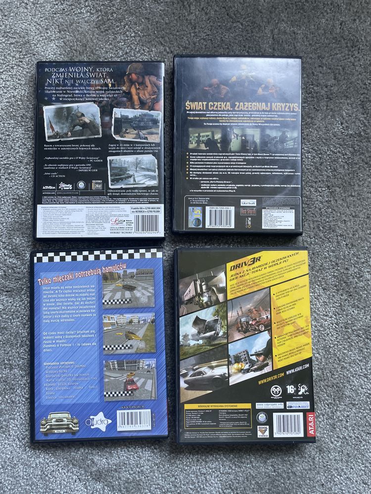 Call of Duty ; Driver ; Suma Wszystkich Strachów - gry PC
