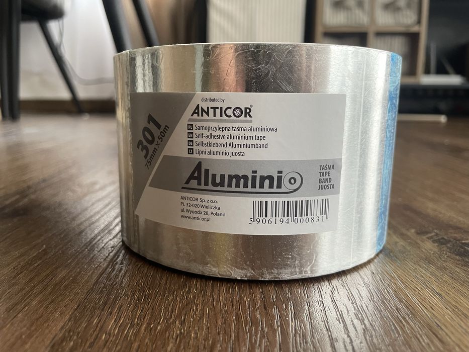 Samoprzylepna taśma aluminiowa Anticor
