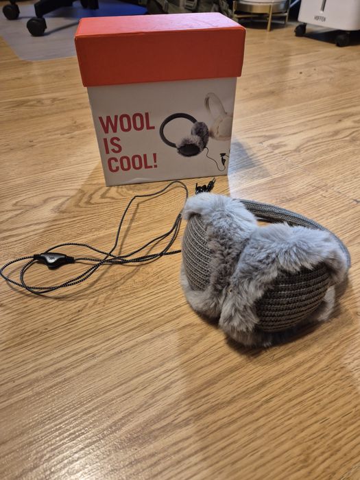 Nauszniki z funkcją słuchawek szare