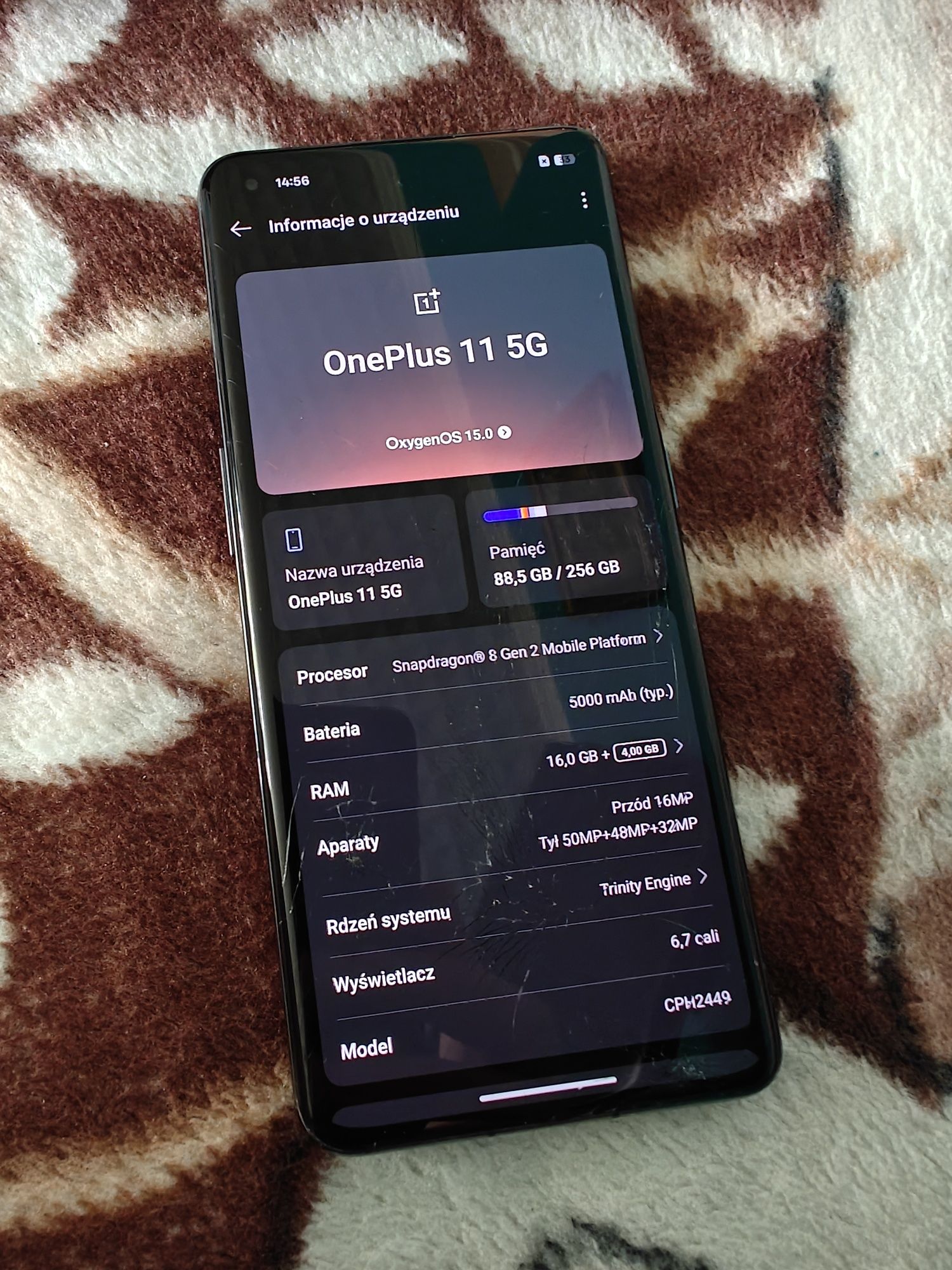 OnePlus 11 5G 16/256GB