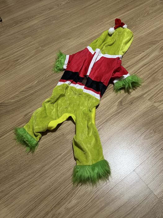 Disfarce de Grinch para cão raça média
