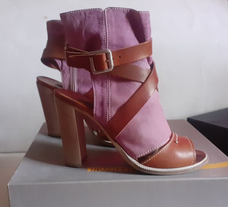 Летние стильные ботильоны. Manas Lea Foscati. Италия. Босоножки
