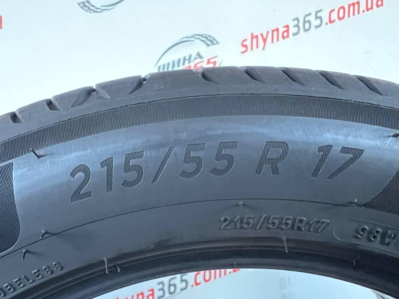 шини бу літо 215/55 r17 michelin primacy 4 + 4mm