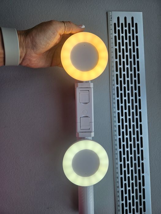 Супер длинная Селфи палка 170 см 4 в 1, лампа 2шт, штатив, пульт