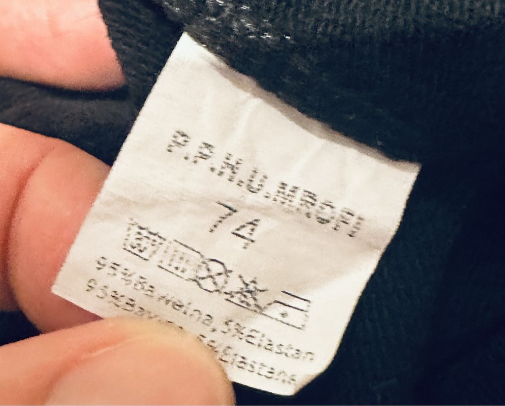 Czarne spodnie legginsy Mrofi