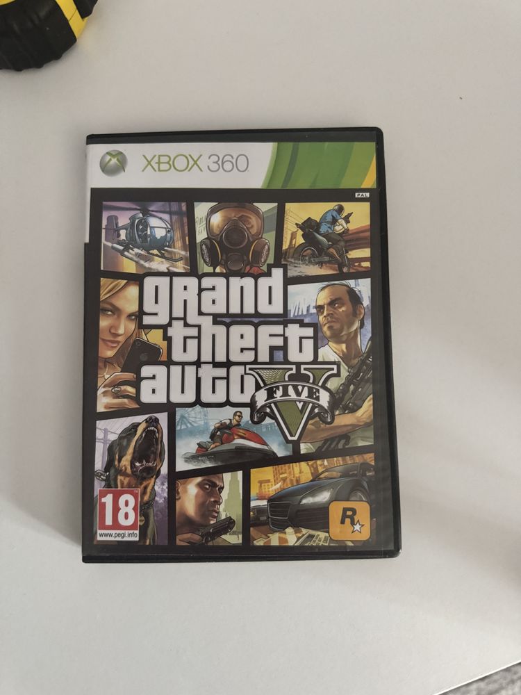 Диск на xbox 360 GTA V