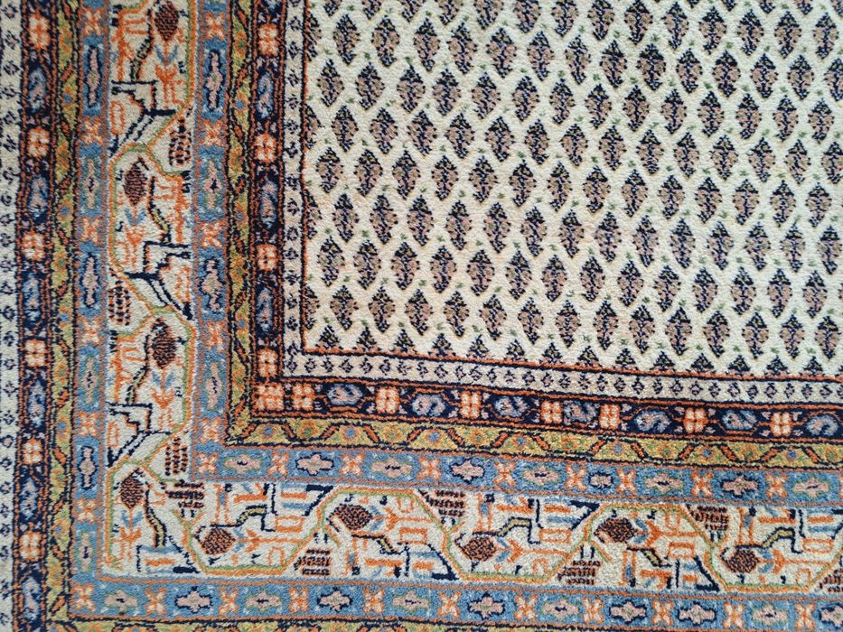 Przepiękny salonowy Indyjski recznie tkany dywan Mir 210x310cm nr 1438