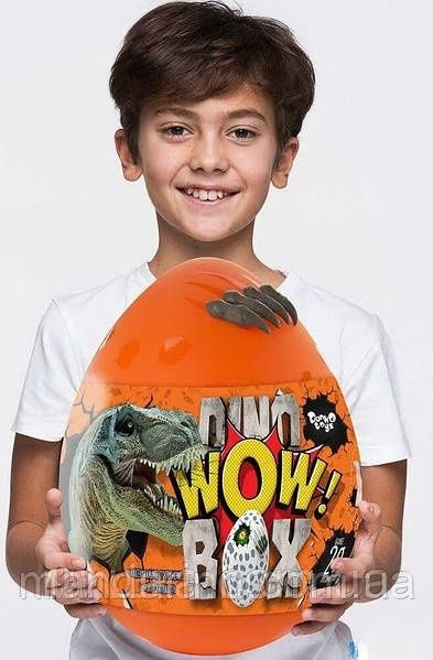 Набір для творчості яйце динозавра Dino WOW Box. DankoToys DWB-01-01U