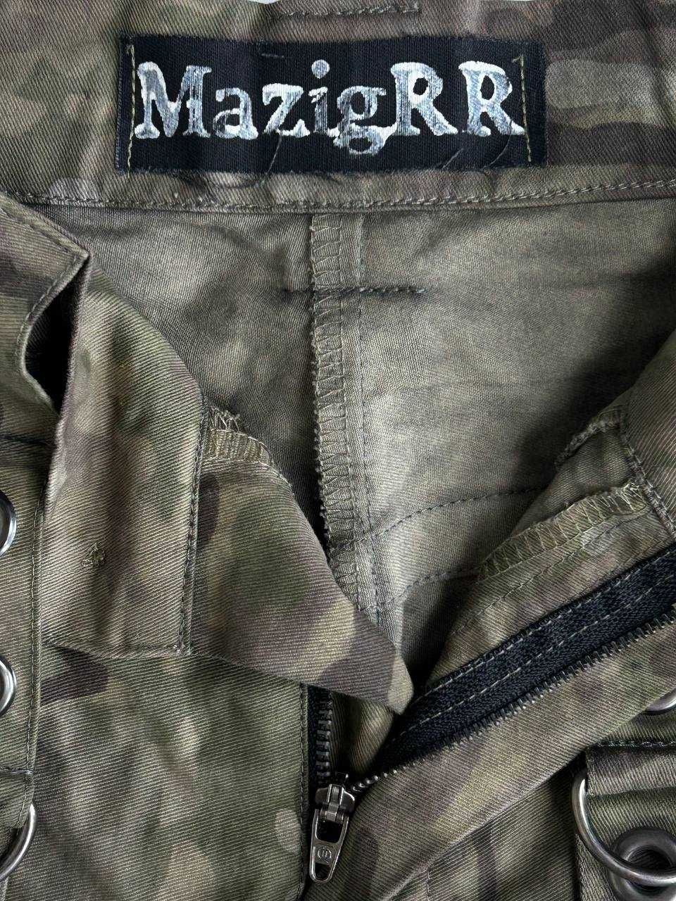 Mazigrr camo tripp nyc nfs джинсы камо зеленые камуфляж хаки штани М Л