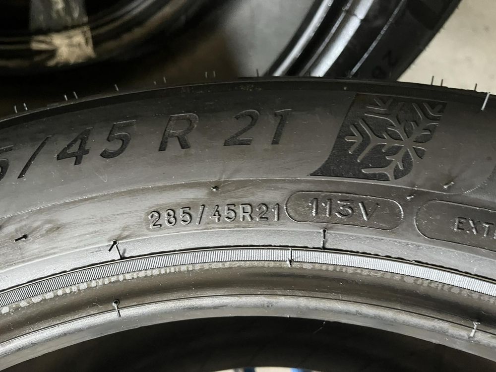 285/45/21 R21 Michelin Pilot Alpin 5 4шт нові зима