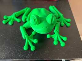 Żabka zabawka 3D
