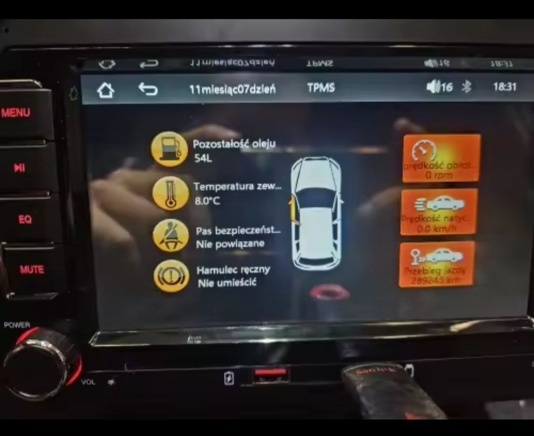 Radio Android 2din carplay bluetooth VW Audi Skoda passat golf Tiguan