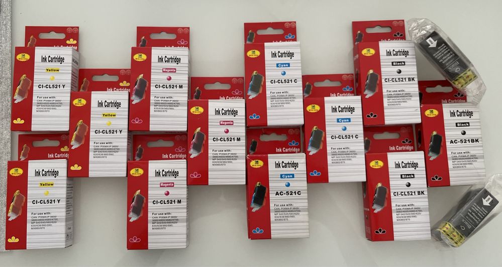 Tusz Ink  Cartridge yellow CI-CL521 Y