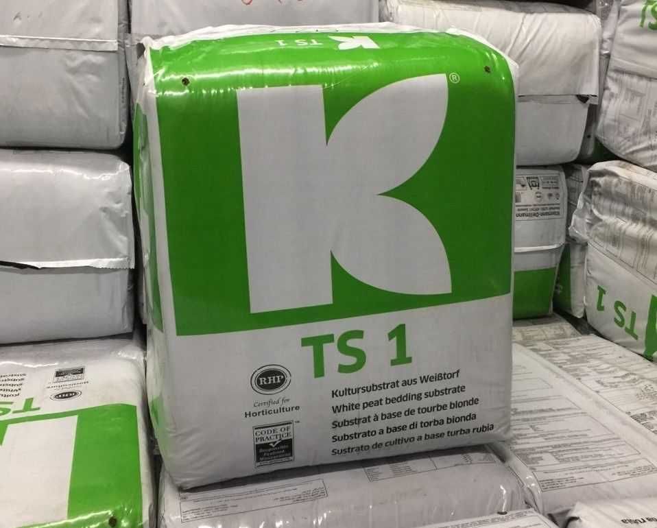 Торф (Субстрат) Класман Klasmann TS1 (тільки опт від 20 мішків)