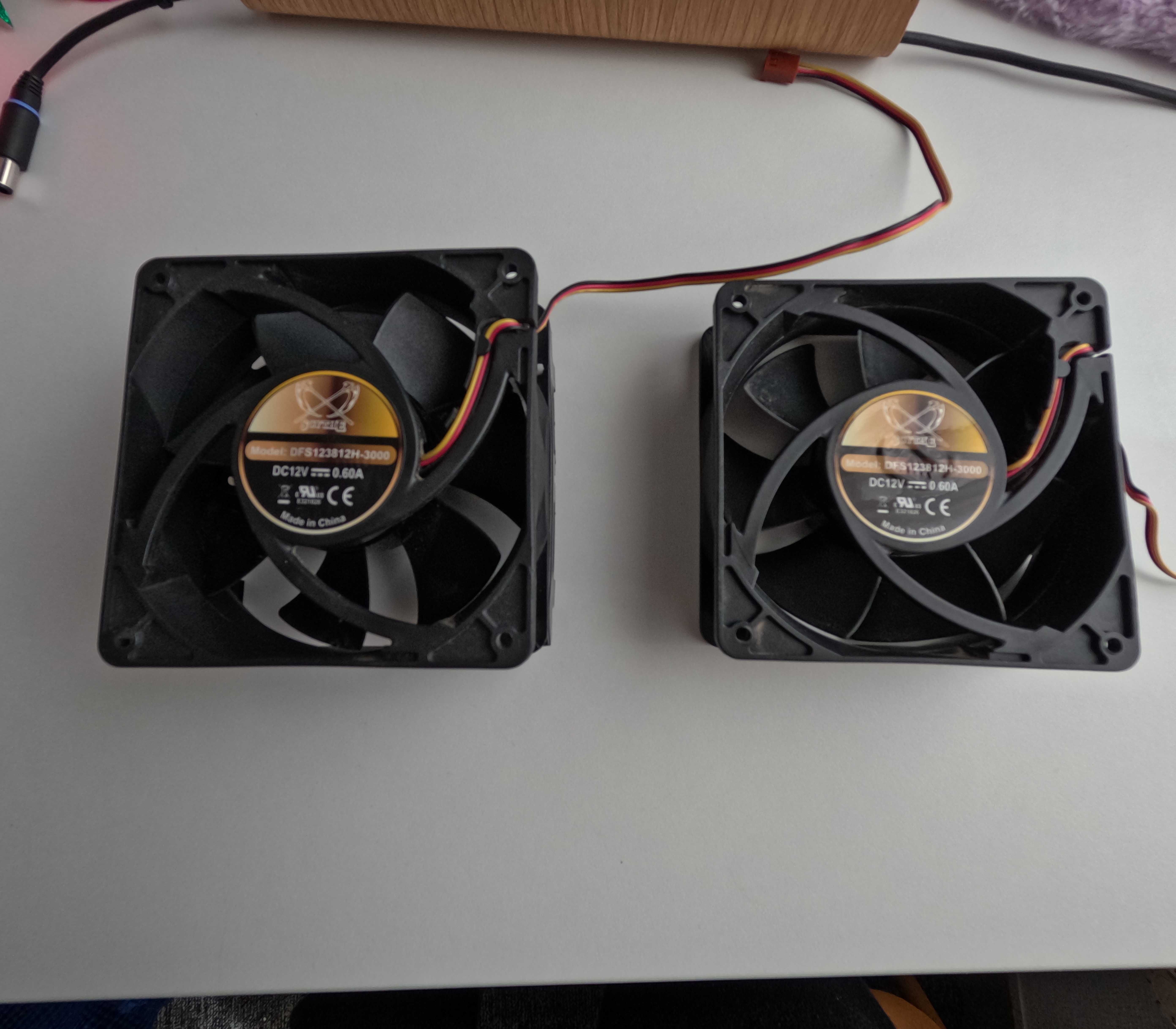 Продам три 120мм кулера Cooler Master, Scythe.