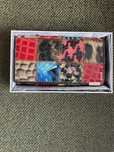 Skórzany portfel damski DISPEL wzór patchwork.NOWY