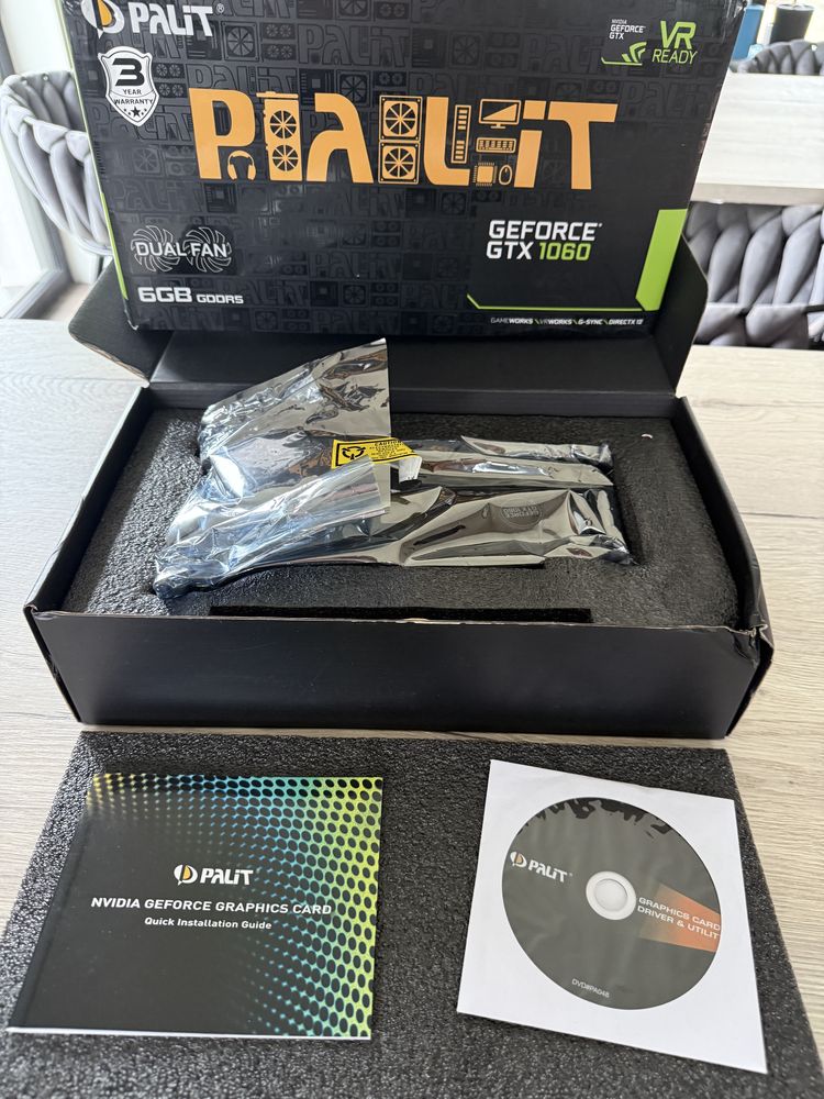 Karta Graficzna Palit NVIDIA GeForce  GTX 1060 6GB