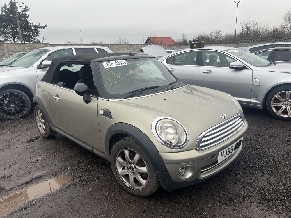 Mini Cooper Cabrio silnik 1.6 N12B16A 2009r,Anglik z kluczykami