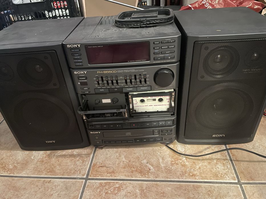 Sony mini wieza jak na zdjeciu