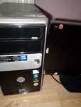 Komputer stacjonarny pc + monitor Philips
